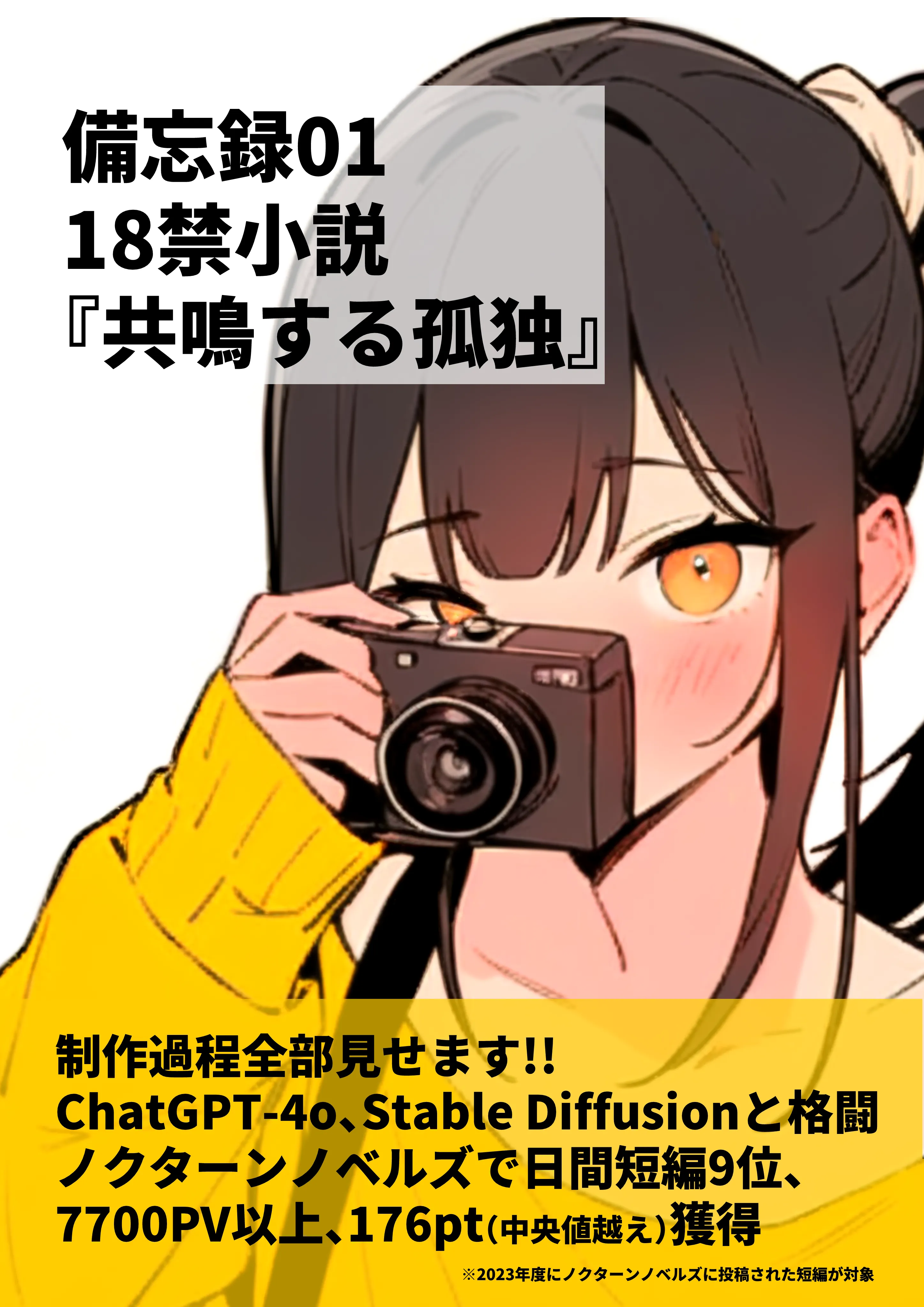 備忘録01:18禁小説:『共鳴する孤独』の表紙